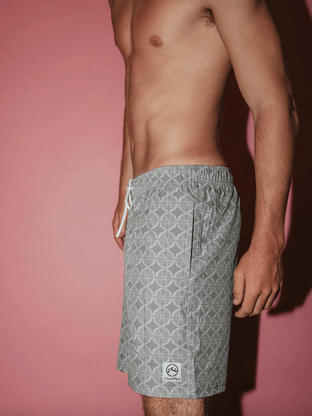 Rusty - All Over Elastic Waist Boardshort - Velocity 21