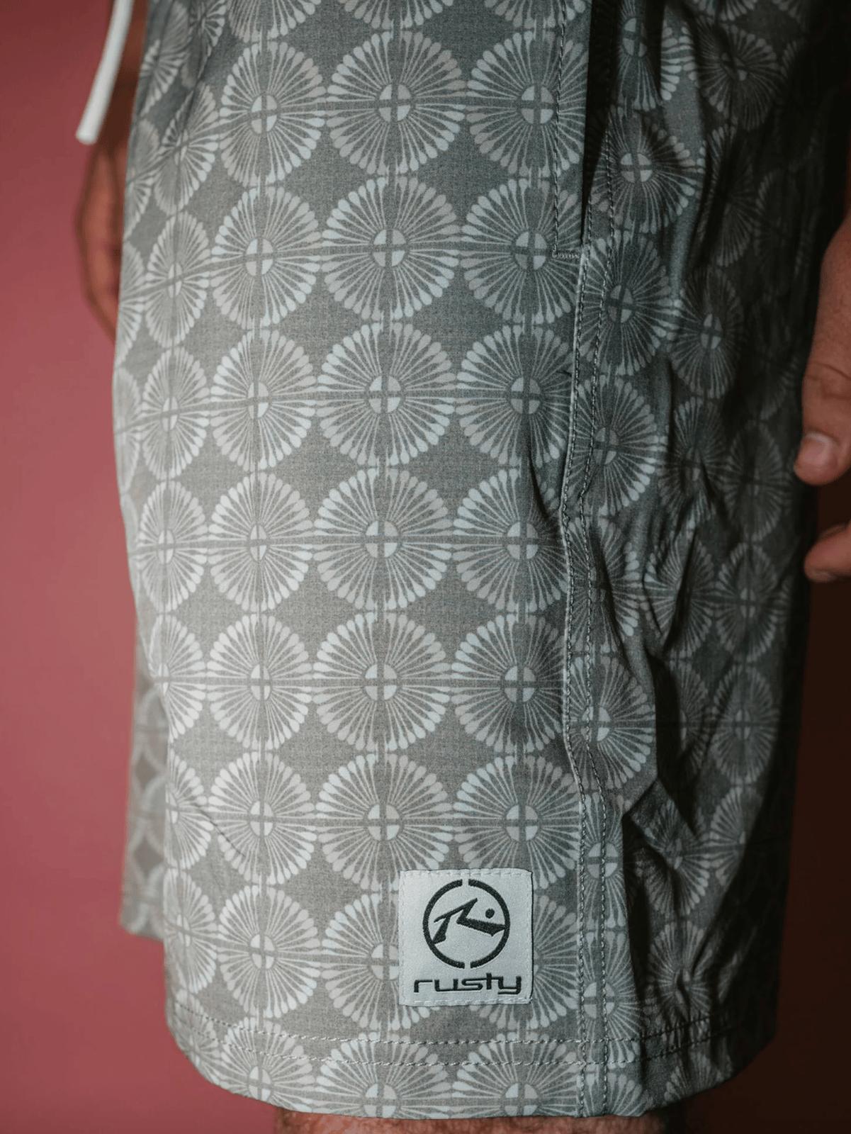 Rusty - All Over Elastic Waist Boardshort - Velocity 21