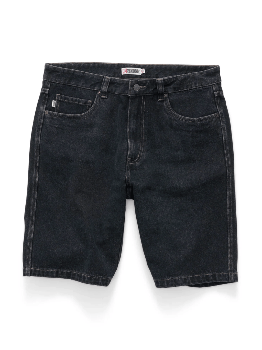 S-Double - Denim Standard Short - Black Wash - Velocity 21