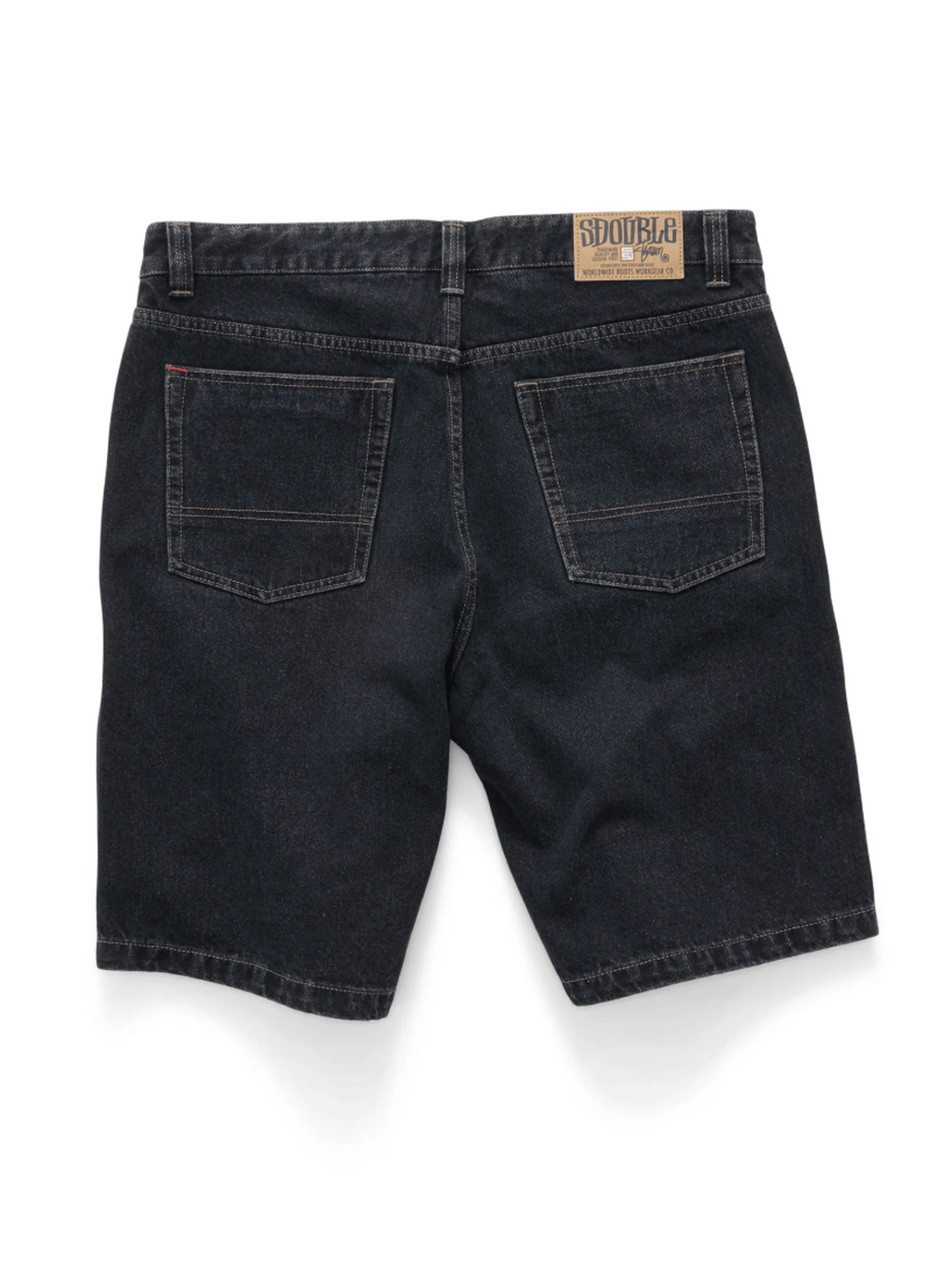 S-Double - Denim Standard Short - Black Wash - Velocity 21