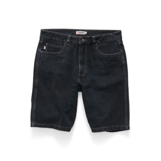 S-Double - Denim Standard Short - Black Wash - Velocity 21