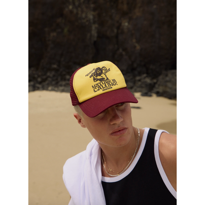 Afends - Knock Knock Recycled Trucker Cap - Velocity 21