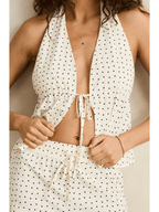 Rhythm - Polka Halter Top - Velocity 21