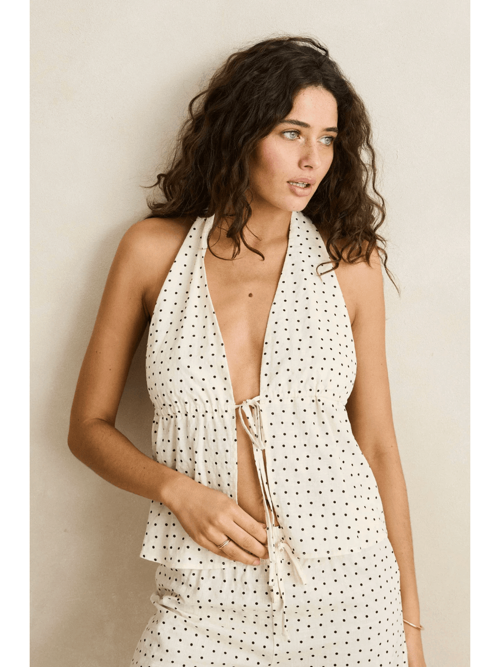 Rhythm - Polka Halter Top - Velocity 21