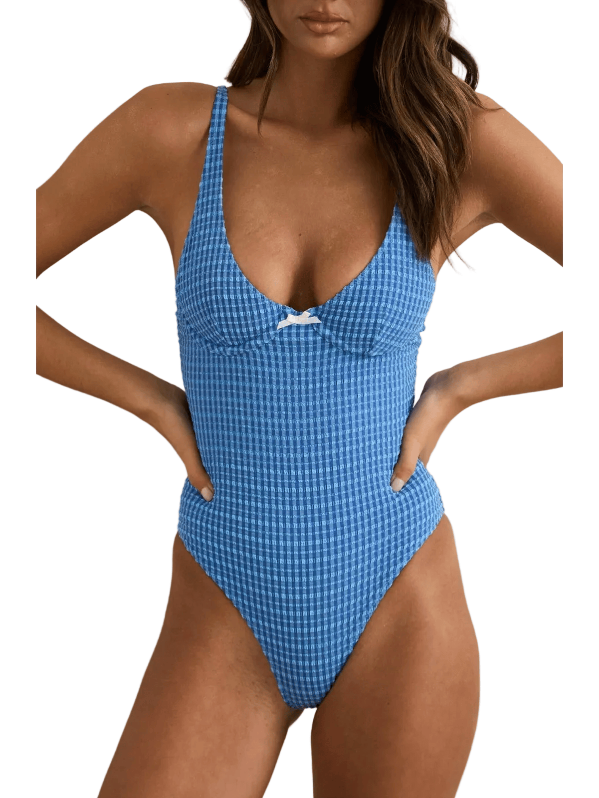 Rhythm - Lola Check Underwire One Piece - Velocity 21