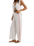 Rhythm - Melia Floral Embroidered Beach Pant - Velocity 21
