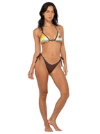 Rusty - La Cabana Contrast Tri Bikini Top - Velocity 21