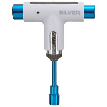 Silver - Silver Tool - Velocity 21 White / Blue
