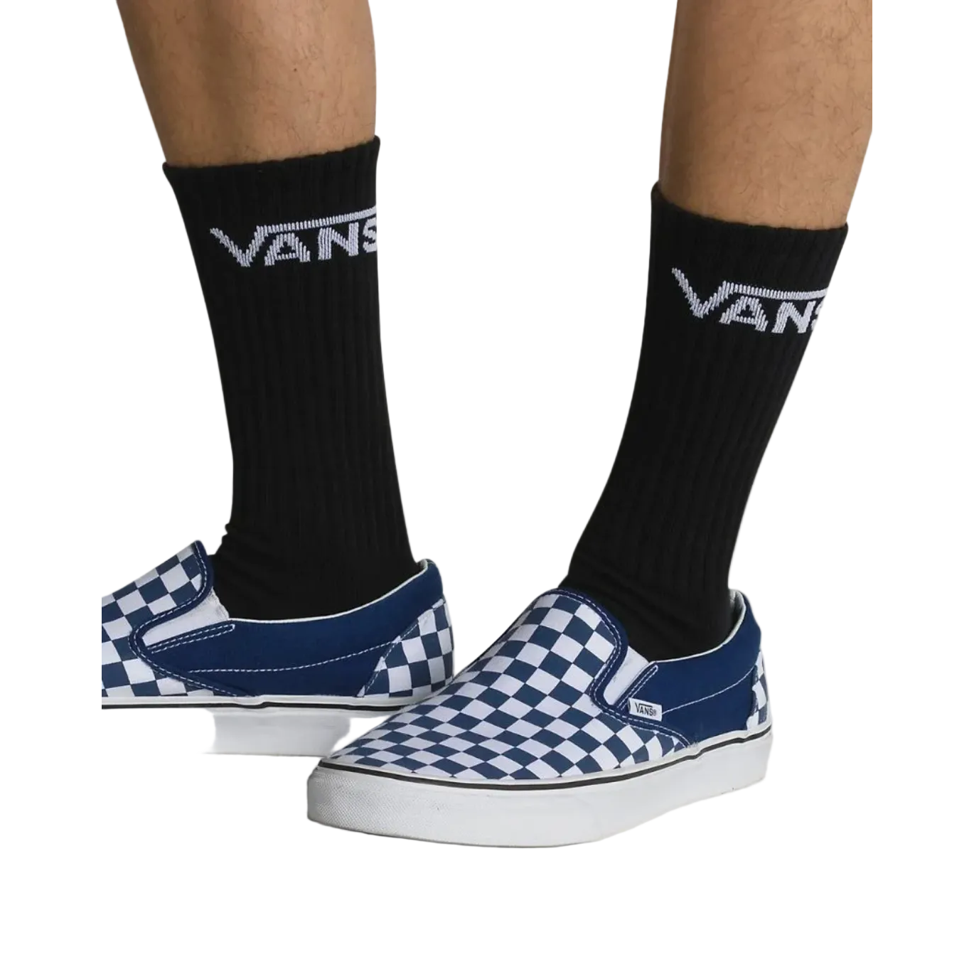 Vans - Classic Crew Socks 3pk - Black - Velocity 21