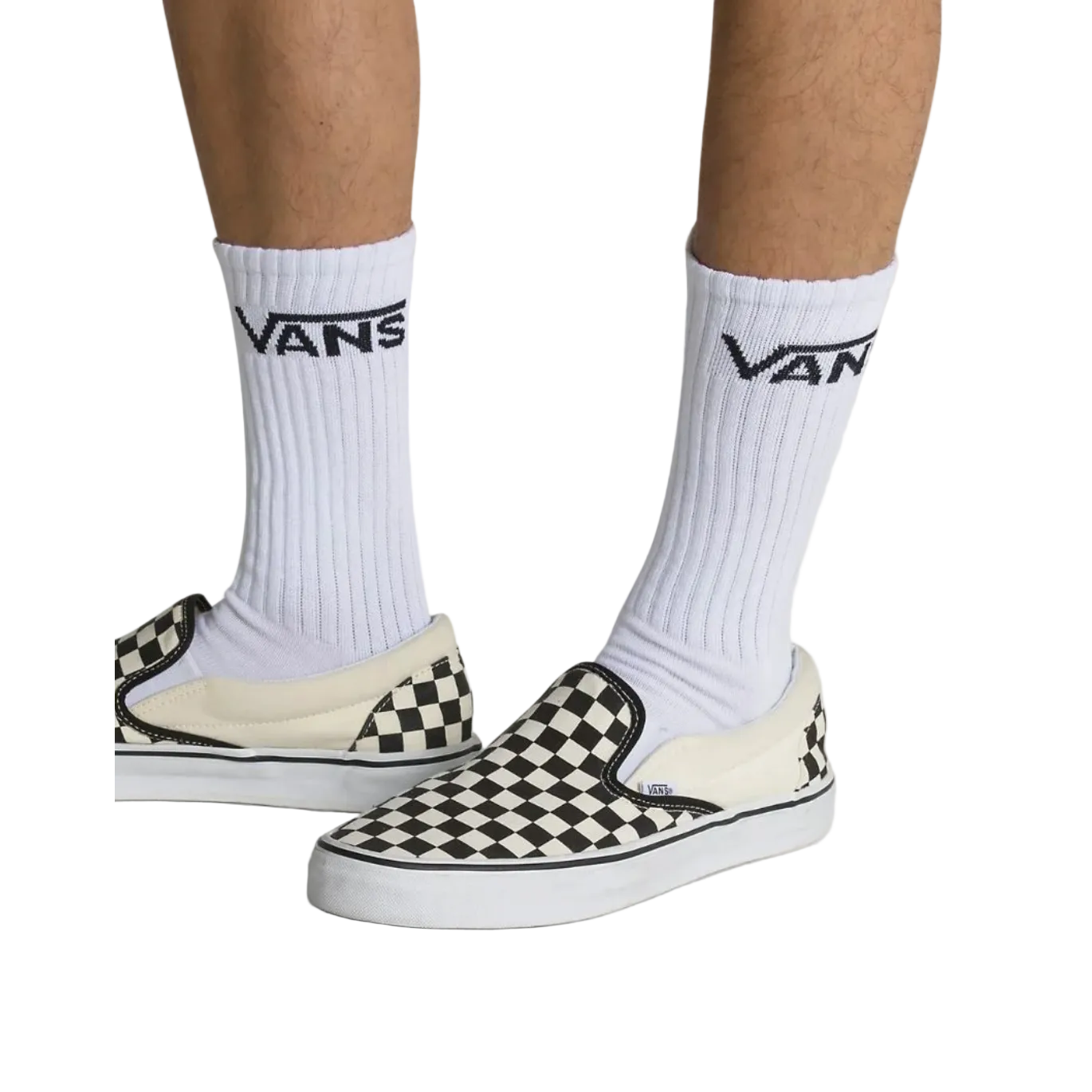 Vans - Classic Crew Socks 3pk - White - Velocity 21