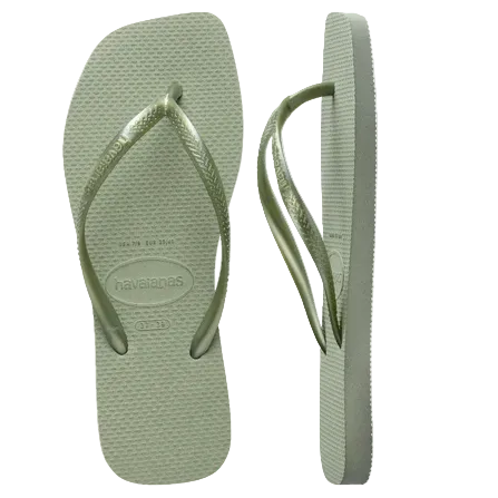 Slim Square - Smoke Green