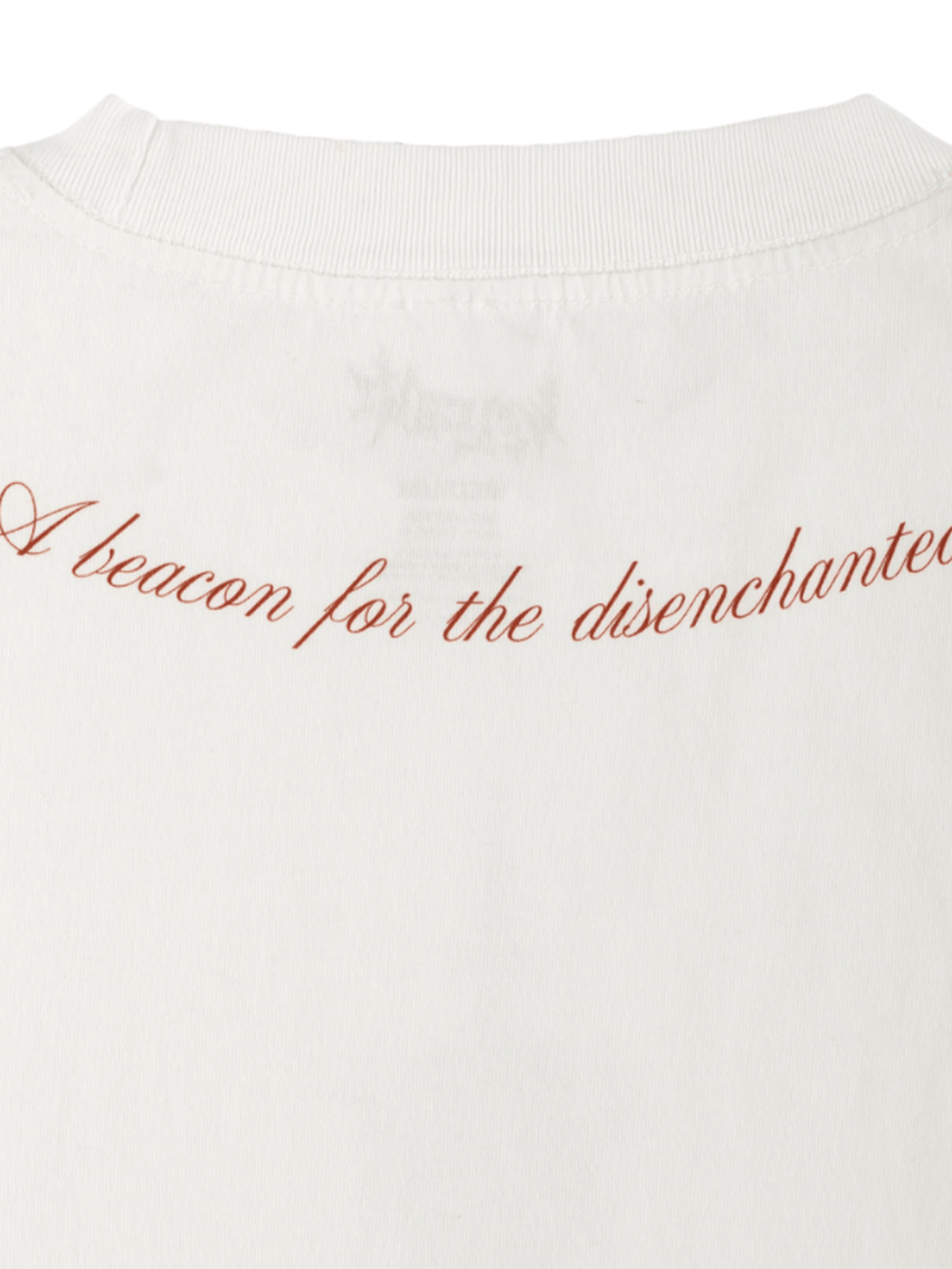 Welcome Skateboards - Chandelier Boxy Garment Dyed Tee - White - Velocity 21