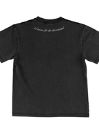 Welcome Skateboards - Chandelier Boxy Garment Dyed Tee - Vintage Black - Velocity 21