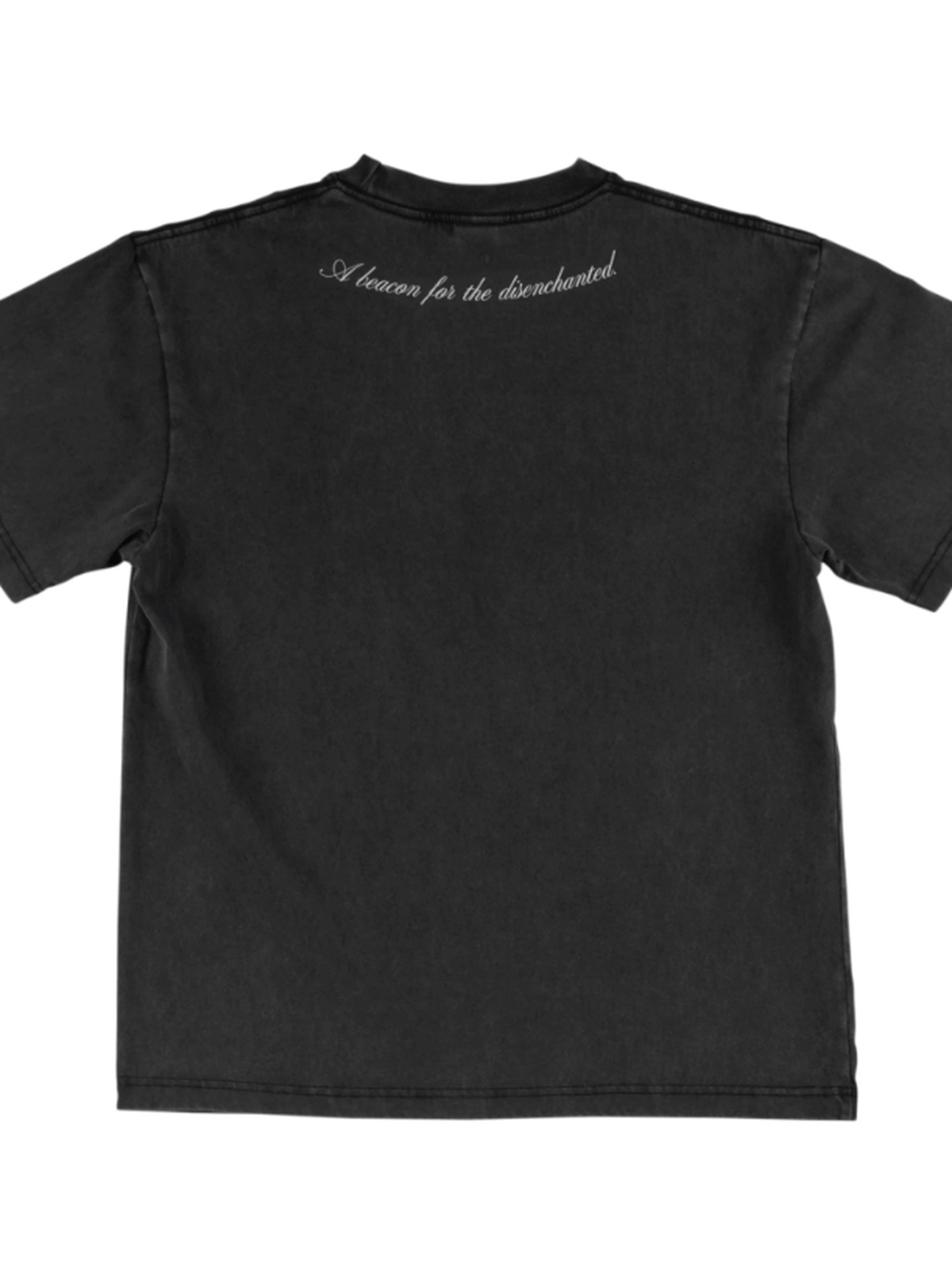 Welcome Skateboards - Chandelier Boxy Garment Dyed Tee - Vintage Black - Velocity 21