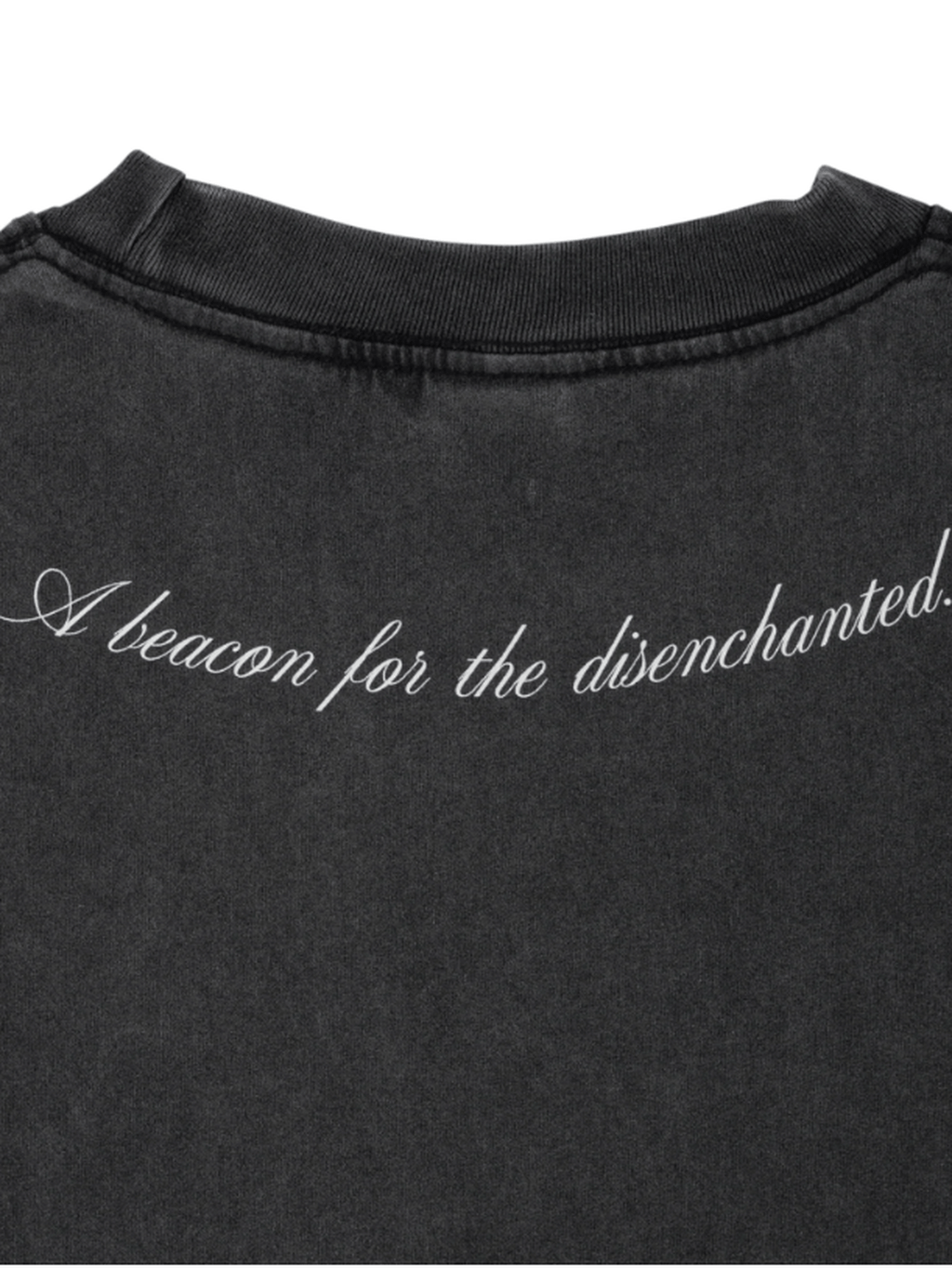 Welcome Skateboards - Chandelier Boxy Garment Dyed Tee - Vintage Black - Velocity 21