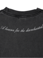 Welcome Skateboards - Chandelier Boxy Garment Dyed Tee - Vintage Black - Velocity 21