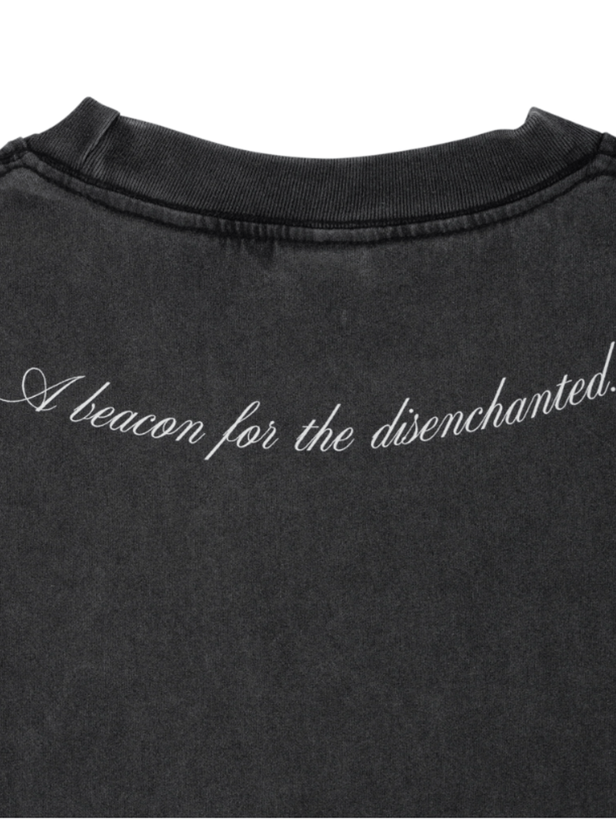 Welcome Skateboards - Chandelier Boxy Garment Dyed Tee - Vintage Black - Velocity 21