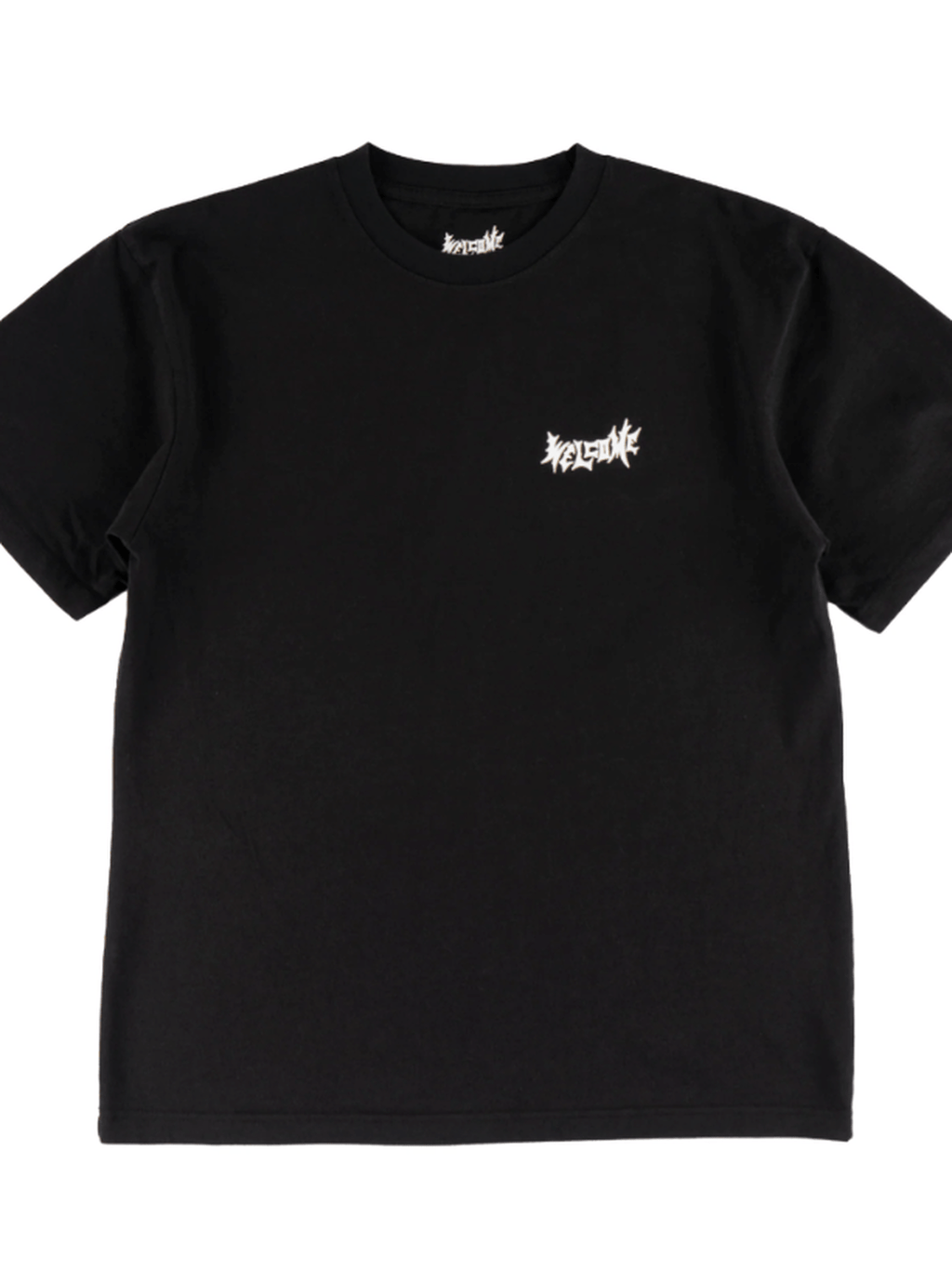 Welcome Skateboards - Sloth Boxy Garment Dyed Tee - Black - Velocity 21
