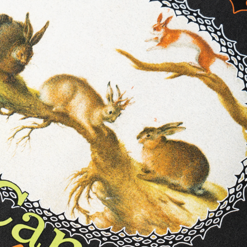 Welcome Skateboards - Friends Boxy Garment Dyed Tee - Vintage Black - Velocity 21