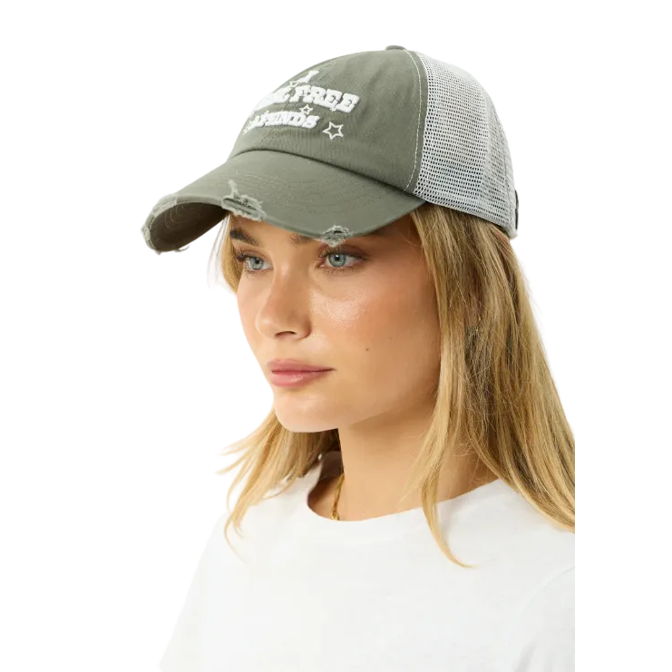 Afends - Sonoran Recycled Six Panel Mesh Cap - Velocity 21