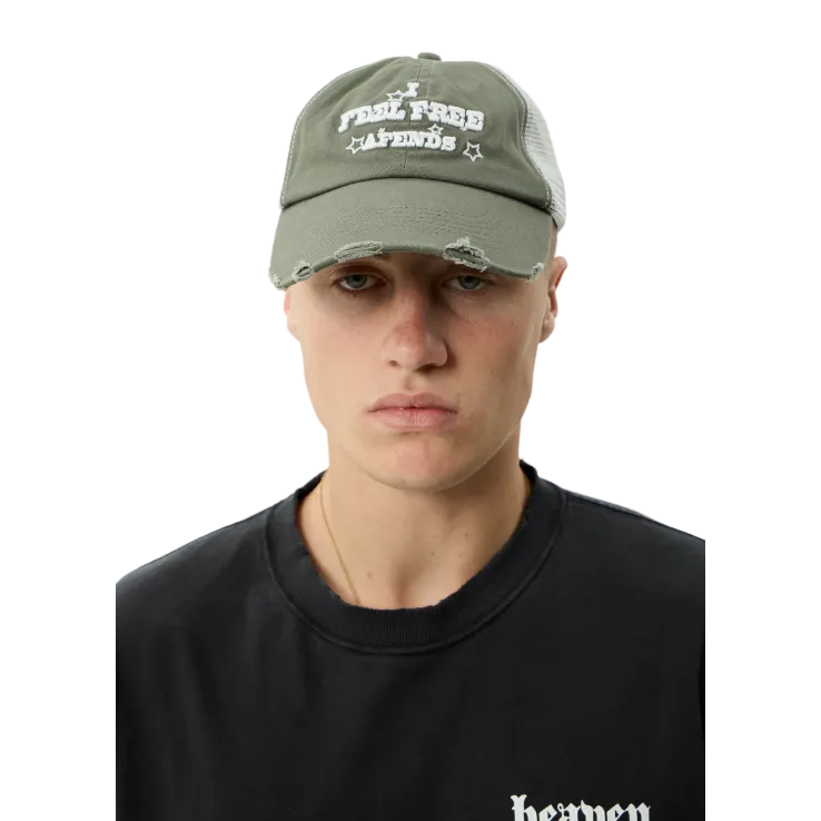 Afends - Sonoran Recycled Six Panel Mesh Cap - Velocity 21