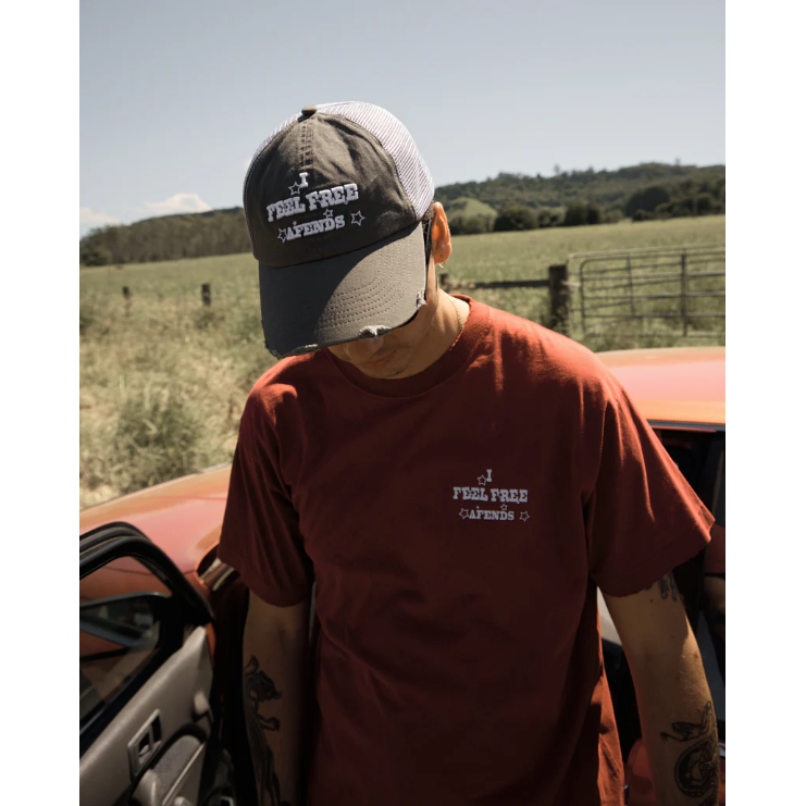 Afends - Sonoran Recycled Six Panel Mesh Cap - Velocity 21