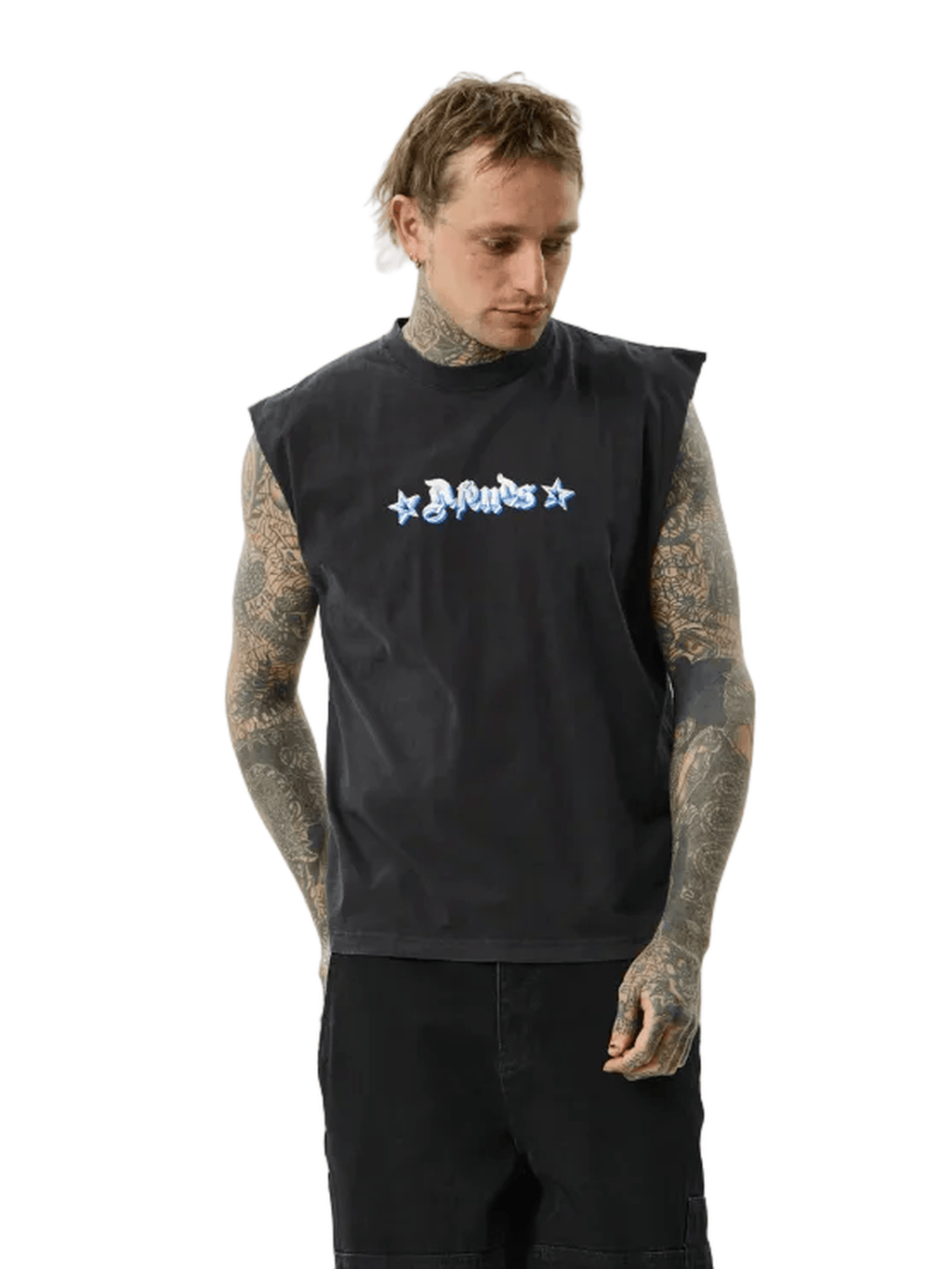 Afends - Created Recycled Sleeveless Tee - Velocity 21