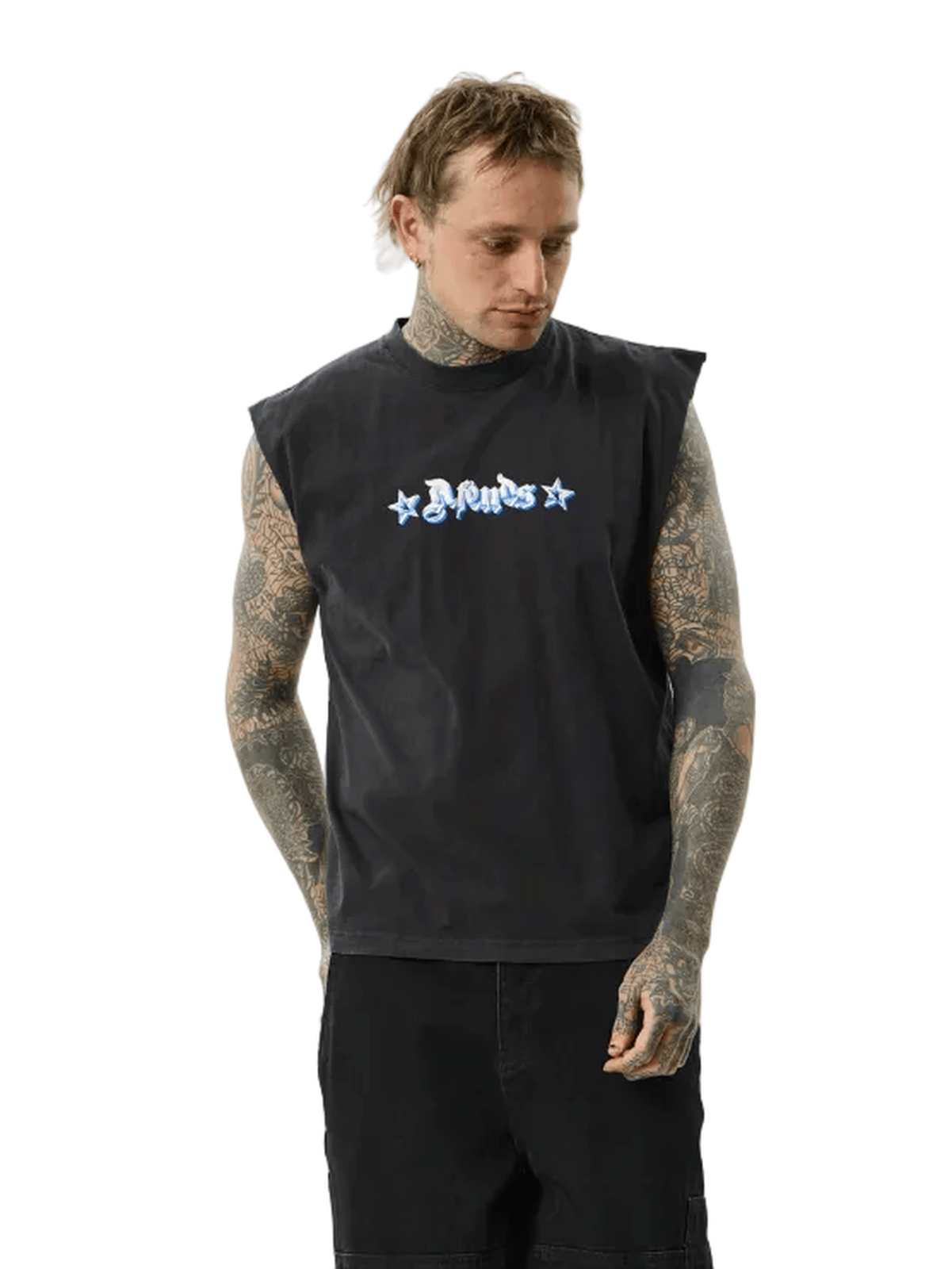 Afends - Created Recycled Sleeveless Tee - Velocity 21