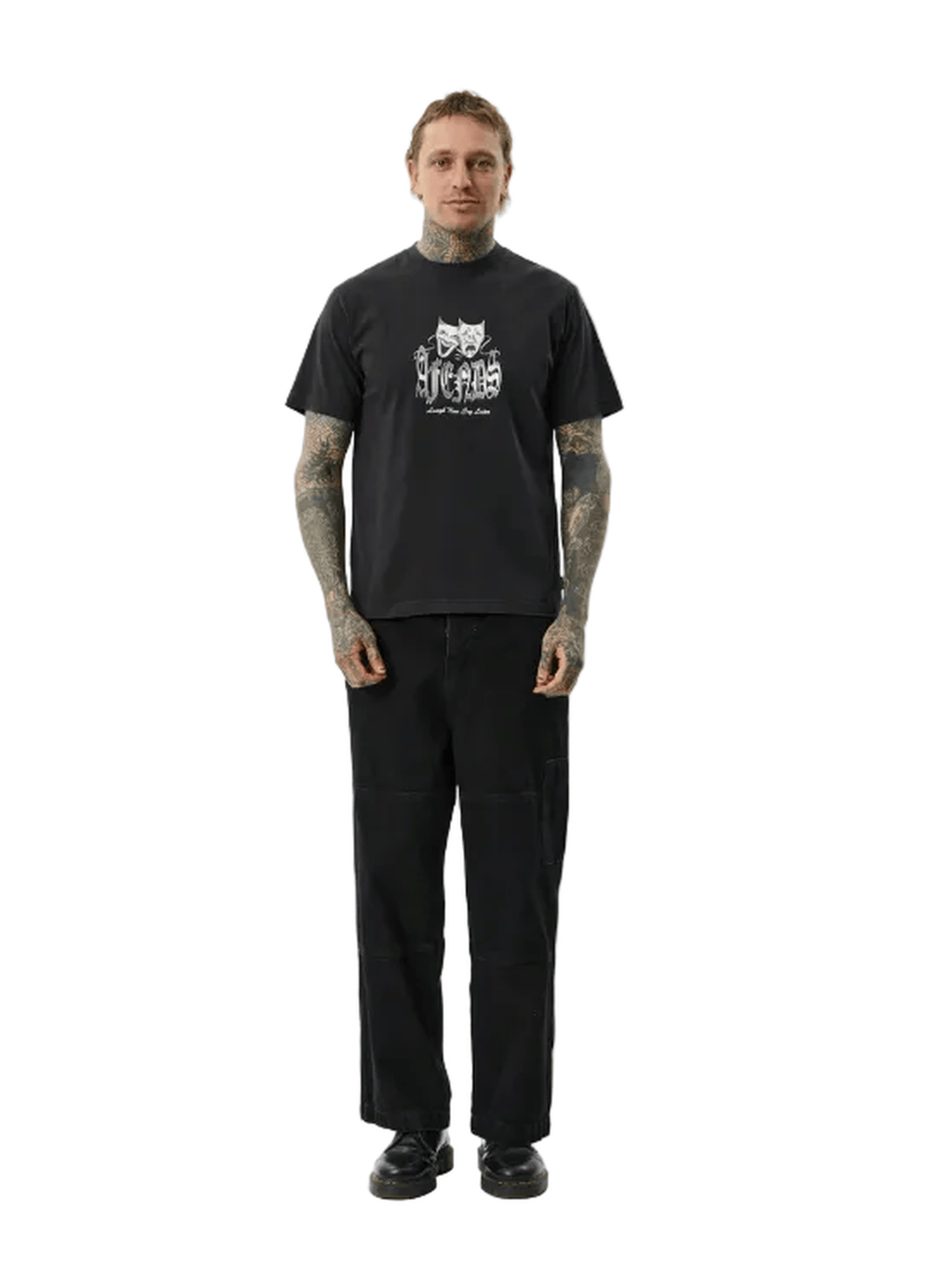 Afends - Cry Later Recycled Retro Fit Tee - Velocity 21