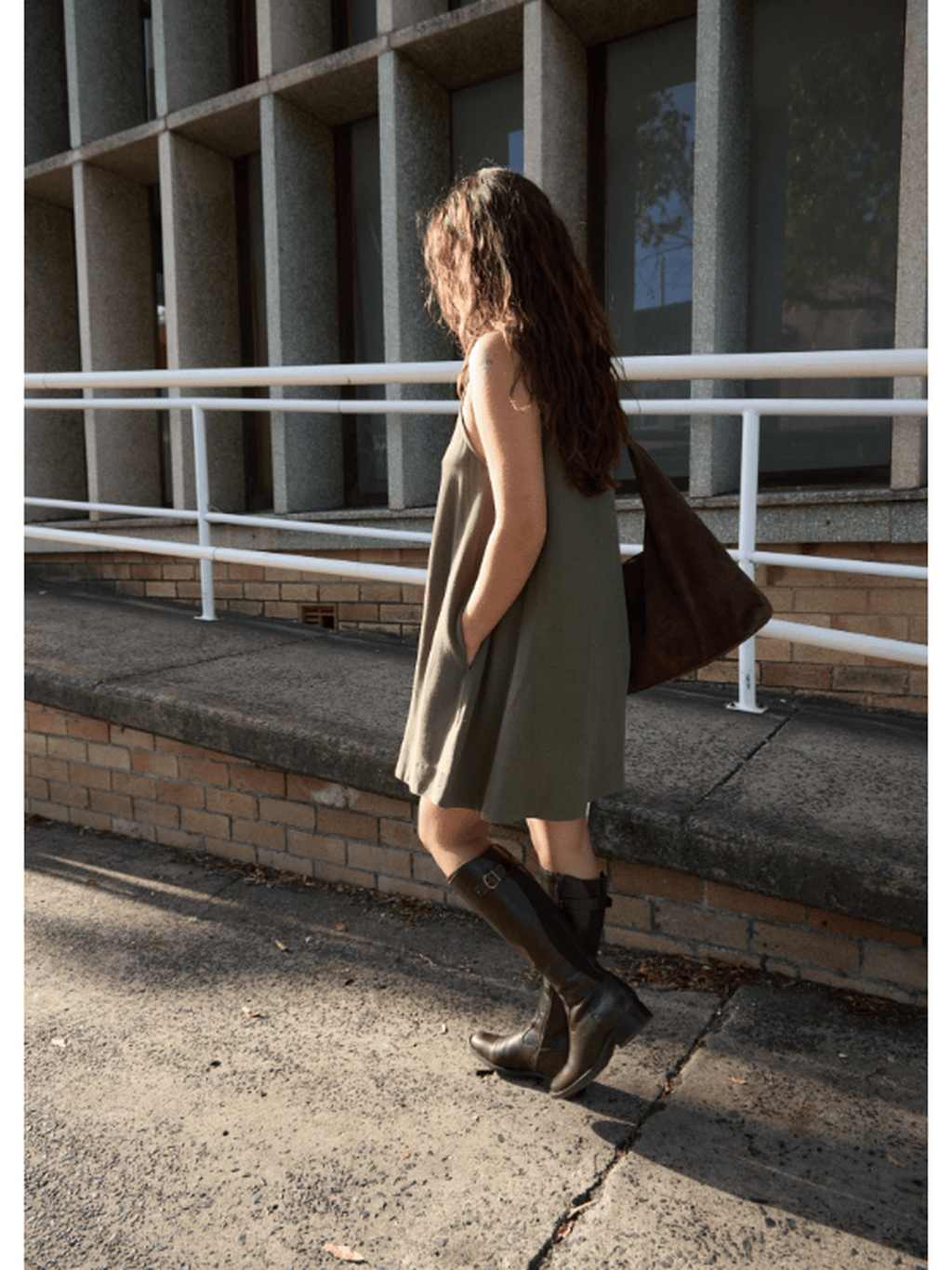 Afends - Halle Linen Mini Dress - Velocity 21