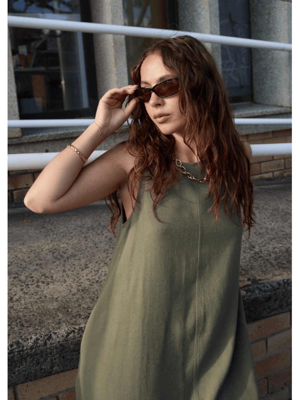 Afends - Halle Linen Mini Dress - Velocity 21