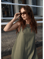 Afends - Halle Linen Mini Dress - Velocity 21