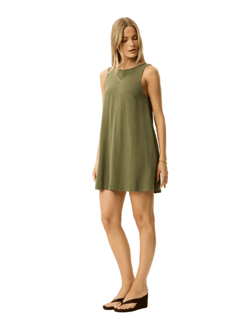 Afends - Halle Linen Mini Dress - Velocity 21
