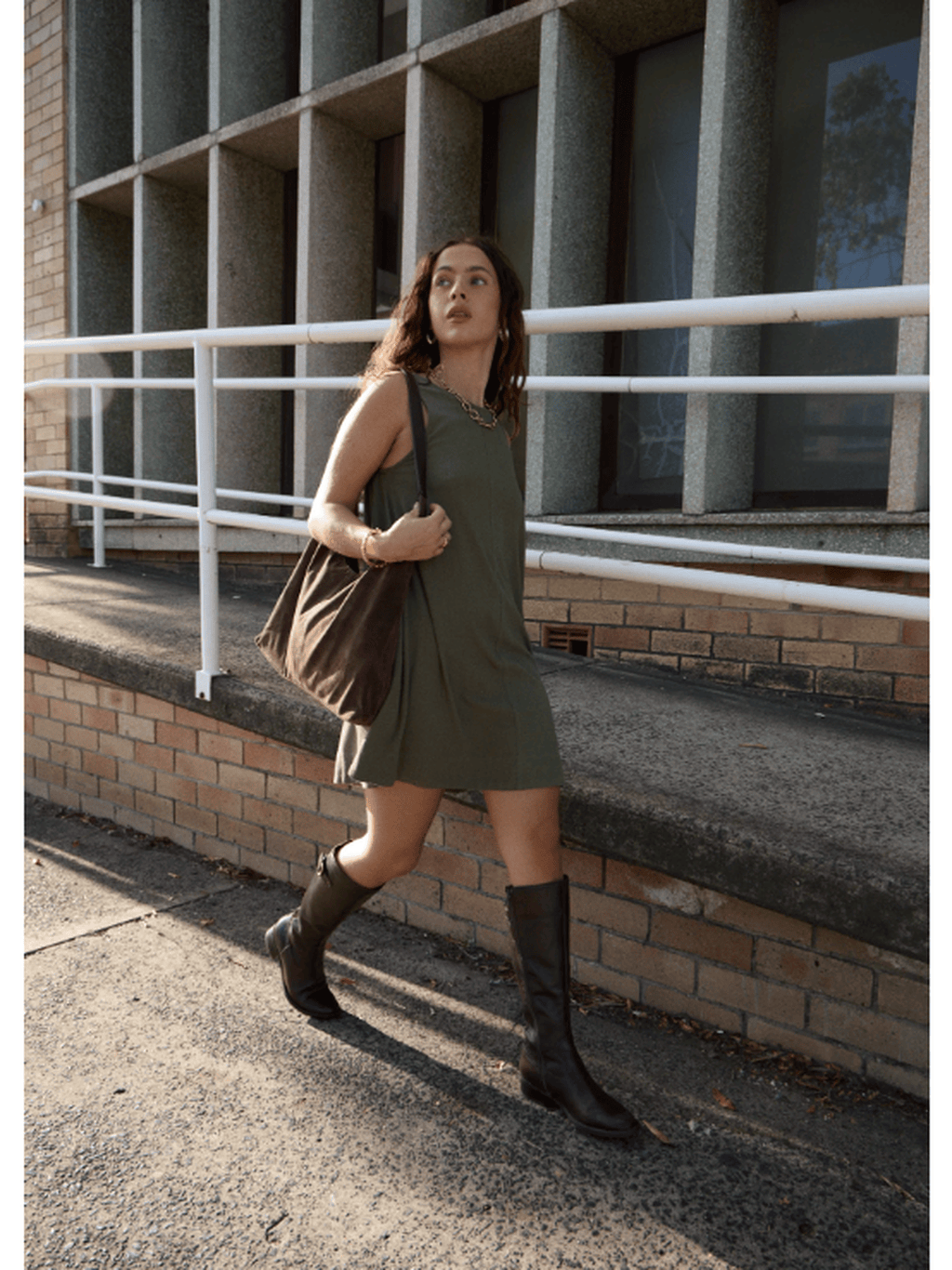 Afends - Halle Linen Mini Dress - Velocity 21