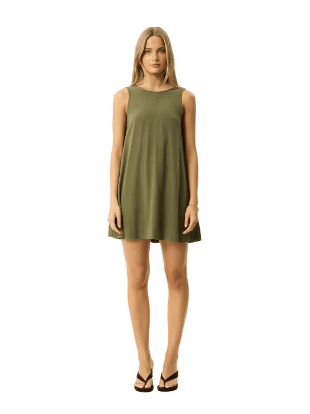 Afends - Halle Linen Mini Dress - Velocity 21