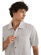 Rhythm - Seersucker Stripe SS Tee - Velocity 21