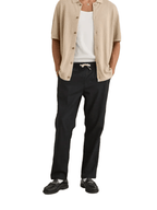 Rhythm - Linen Jam Pant - Black - Velocity 21