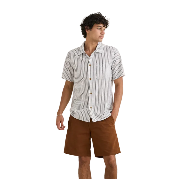 Seersucker Stripe SS Tee