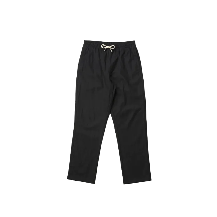 Linen Jam Pant - Black