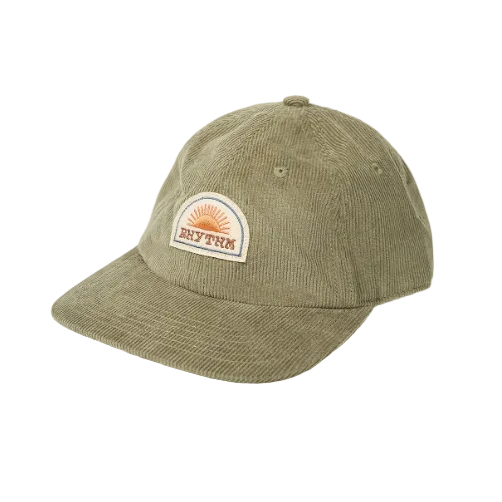 Rhythm - Awake Cord Cap - Olive - Velocity 21