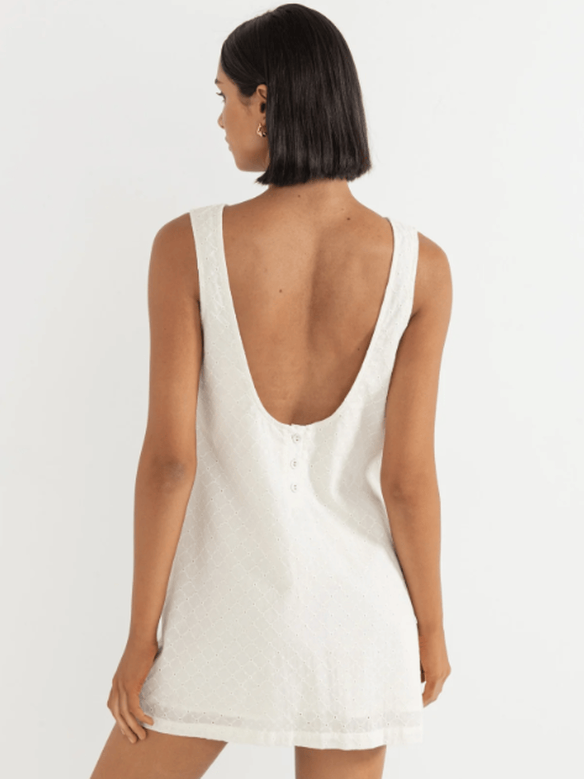 Rhythm - Porto Eyelet Mini Dress - Velocity 21