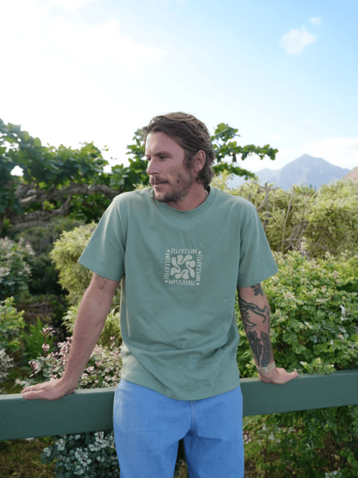 Rhythm - Grange Vintage SS Tee - Velocity 21