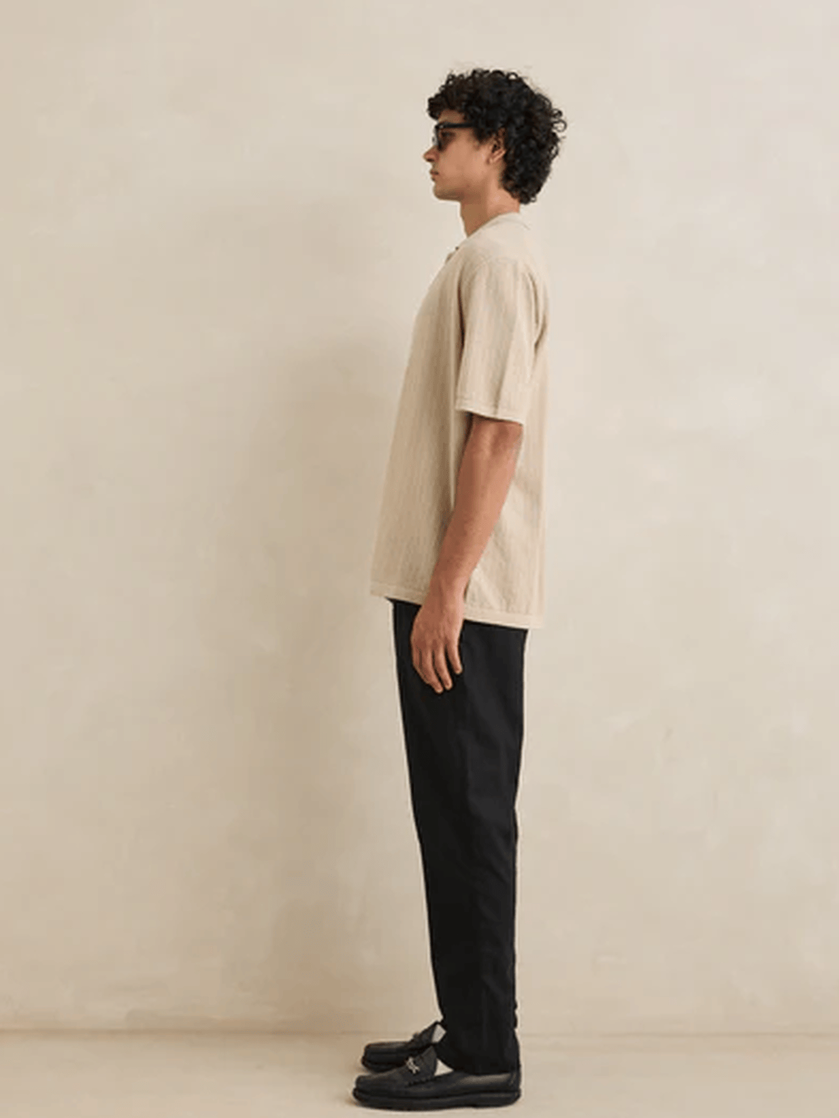 Rhythm - Textured Knit SS Shirt - Velocity 21