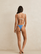 Rhythm - Lola Check Double Strap Slide Tri Top - Velocity 21