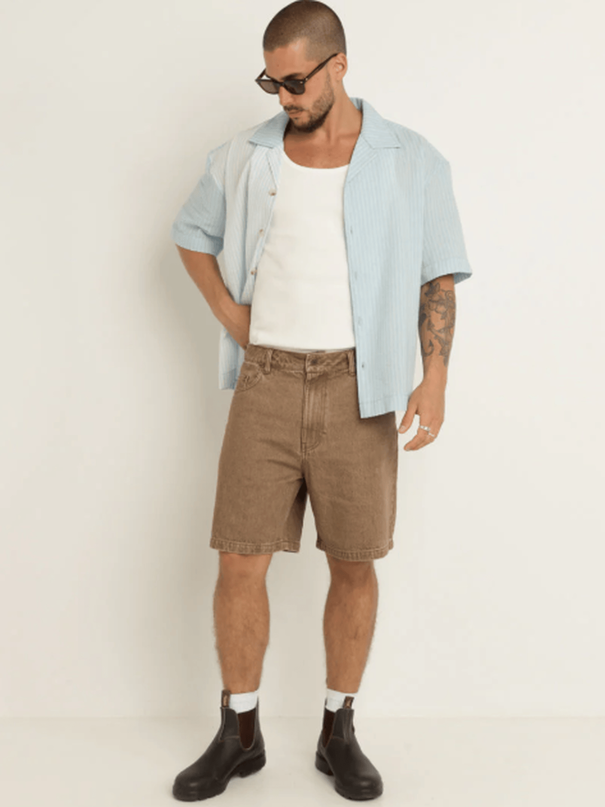 Rhythm - Subtle Denim Short - Velocity 21