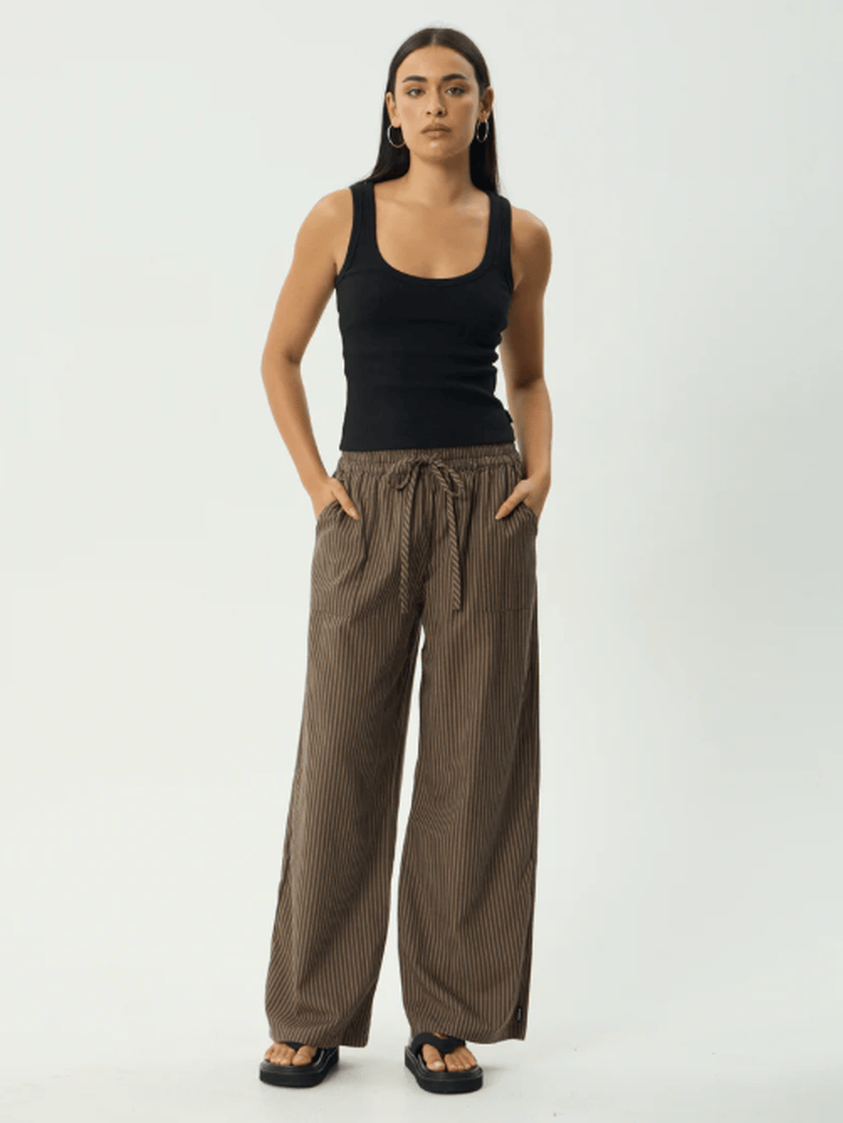 Afends - Cyrus Recycled Wide Leg Pant - Velocity 21