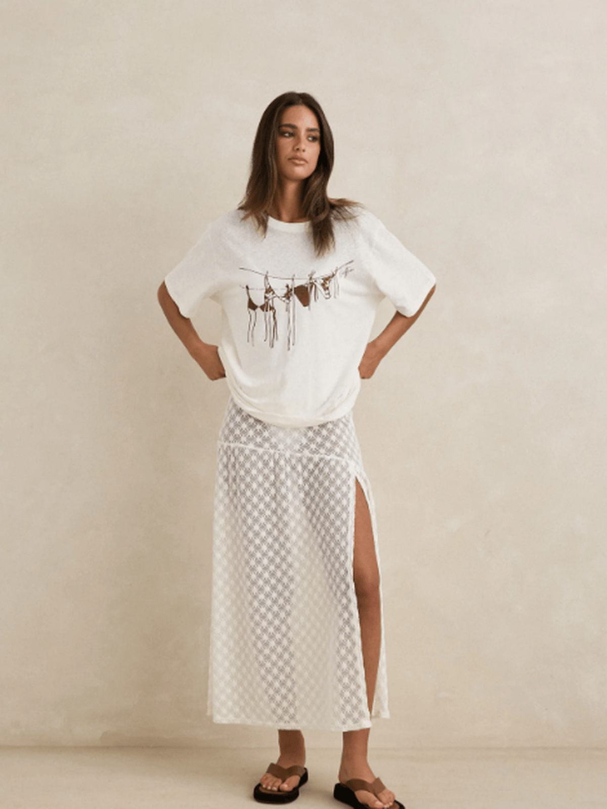 Rhythm - Gigi Lace Maxi Skirt - Velocity 21