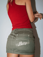 Rusty - Dirtbag Cargo Low Rise Mini Skirt - Velocity 21