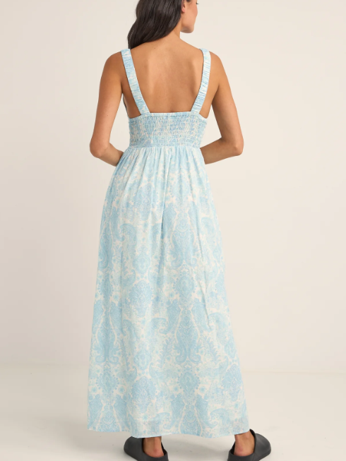 Rhythm - Jean Paisley Maxi Dress - Velocity 21