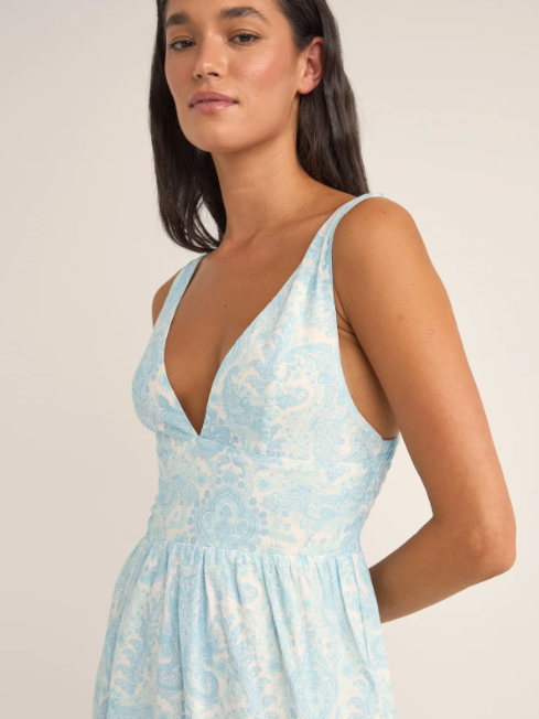Rhythm - Jean Paisley Maxi Dress - Velocity 21